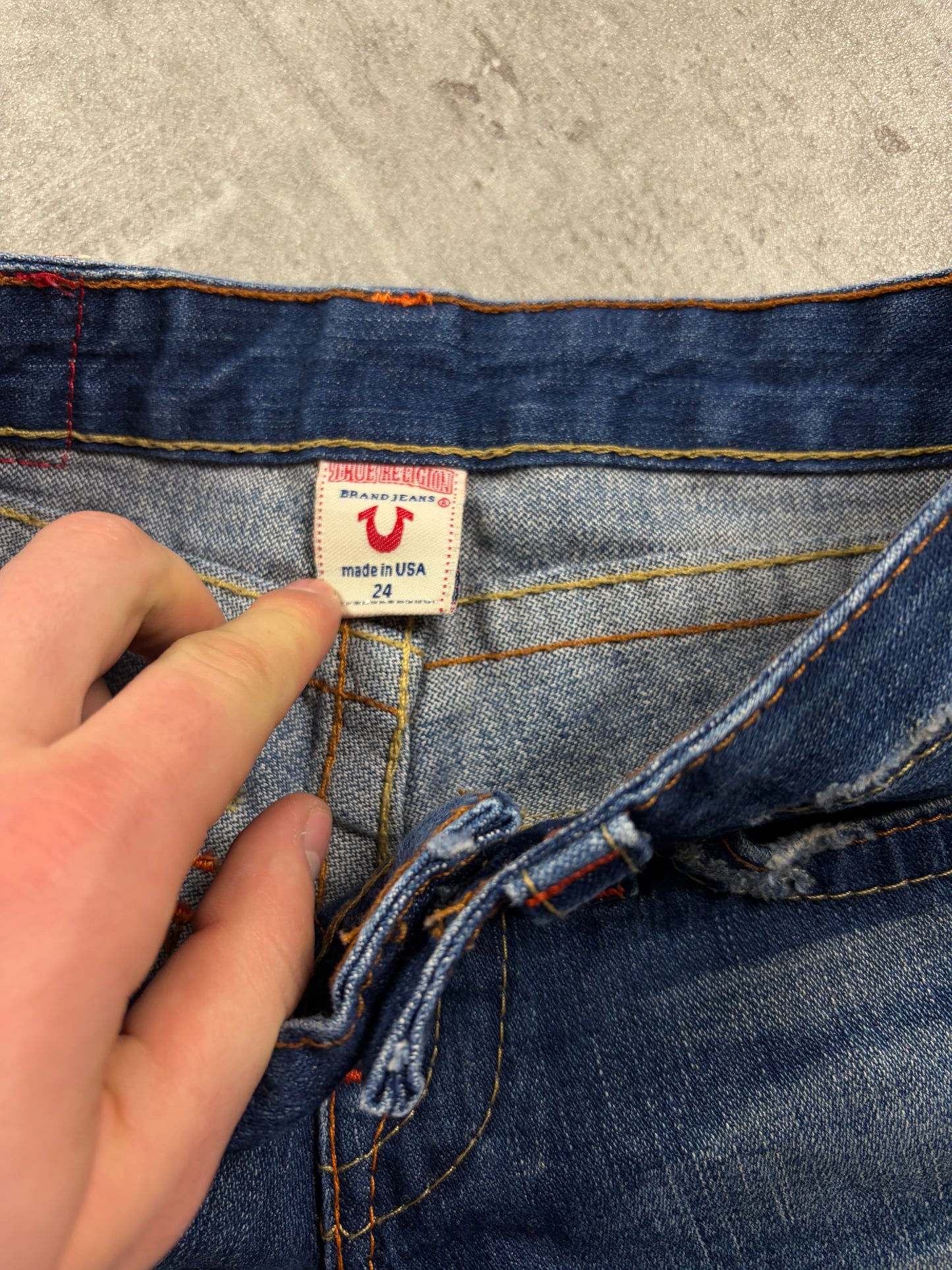 Lowwaist True Religion Jeans Bootcut