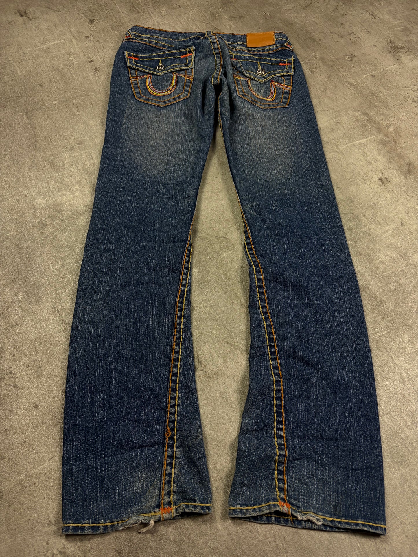 True Religion Bootcut Jeans Low Waist