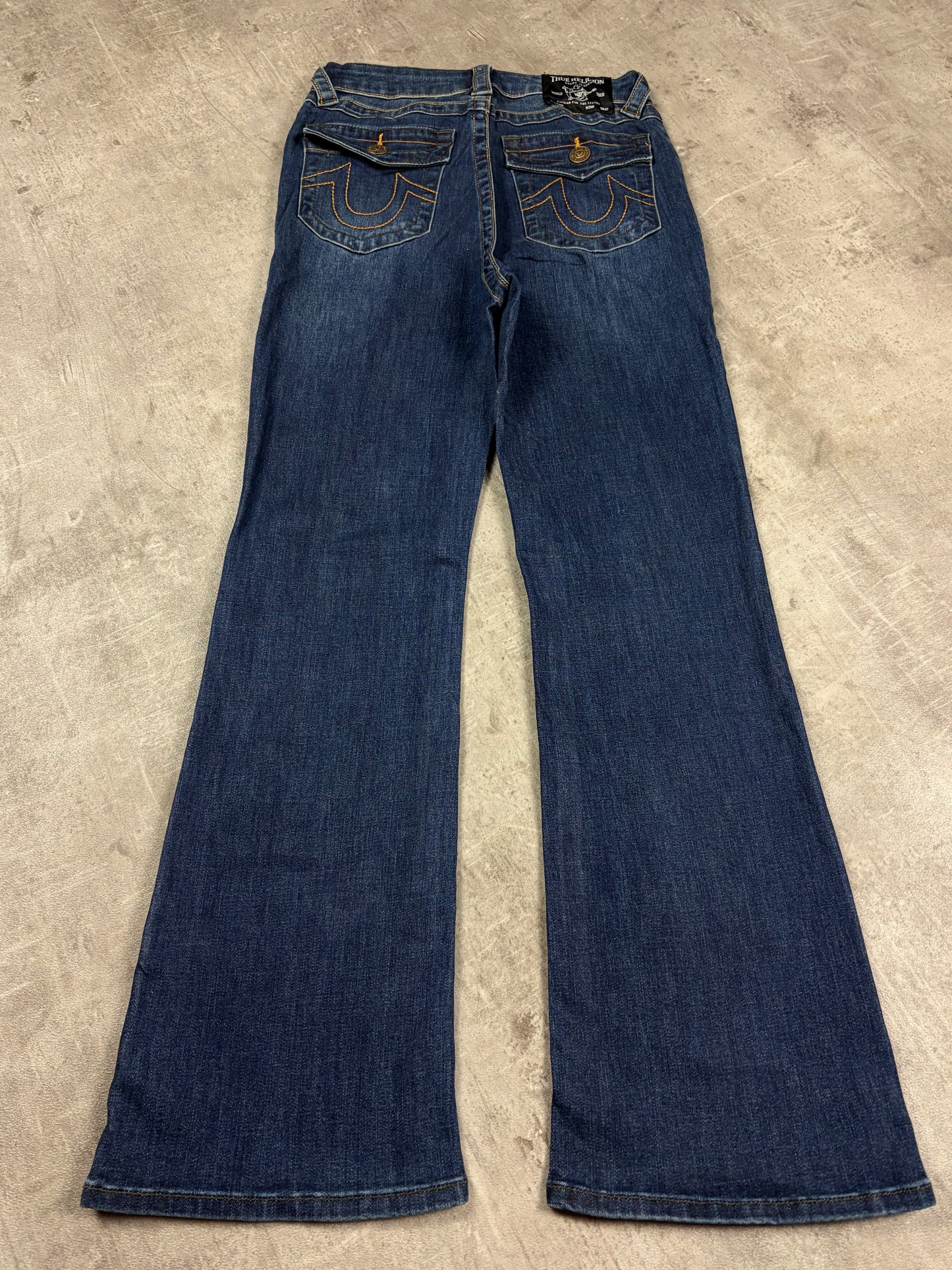 True Religion Vintage Low Rise Bootcut Denim