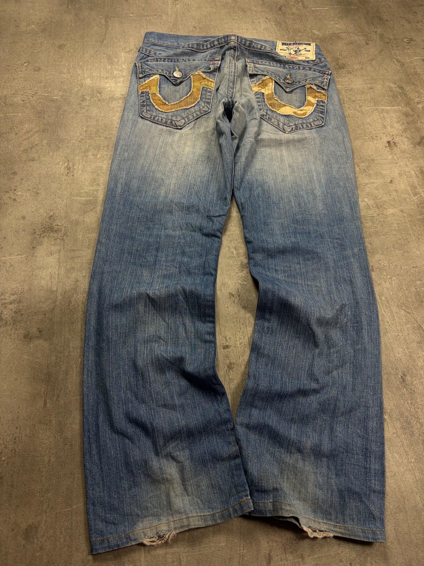 Vintage Bootcut Baggy True Religion Jeans