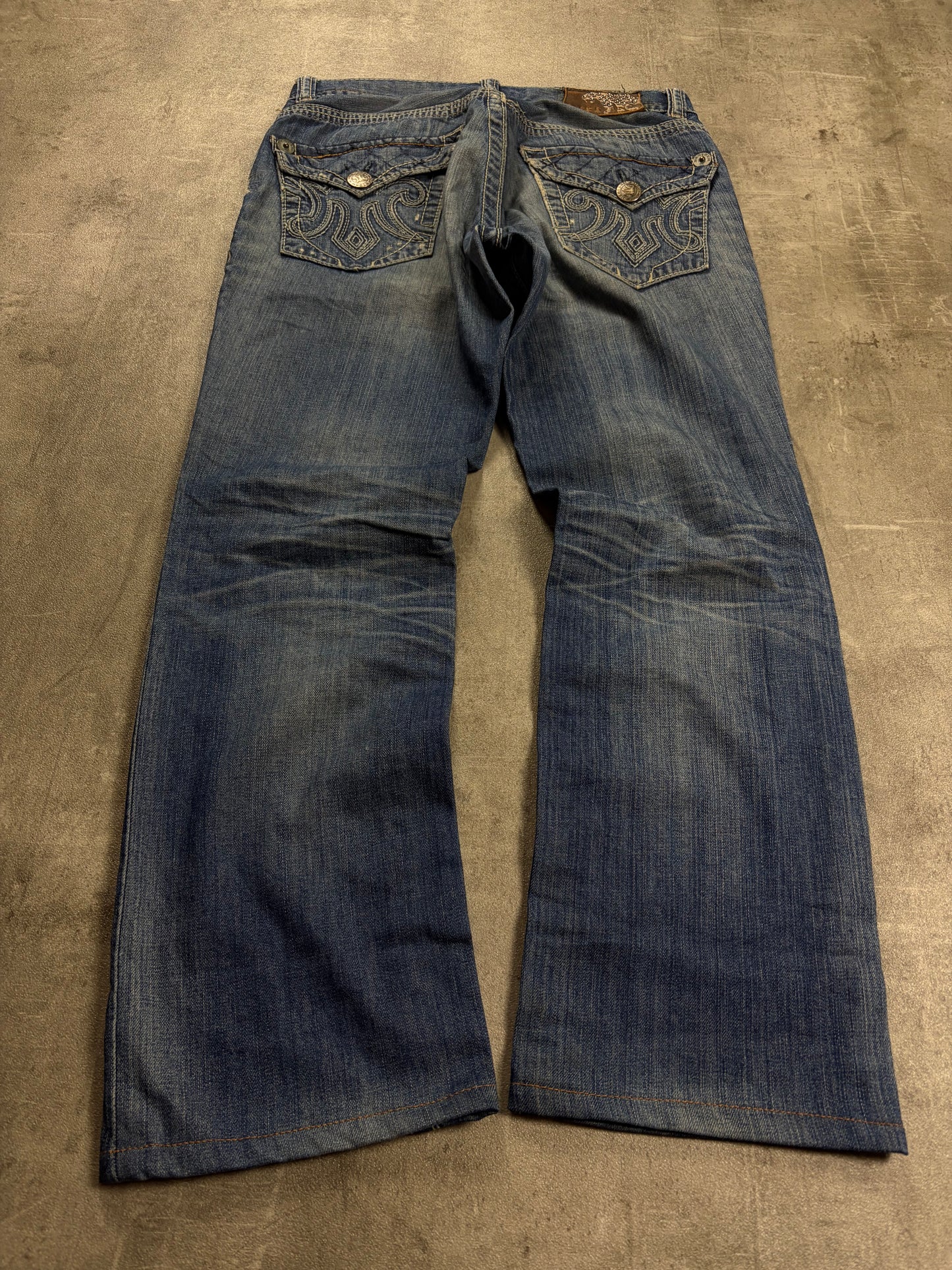 Mek Vintage Armani Style Baggy Jeans