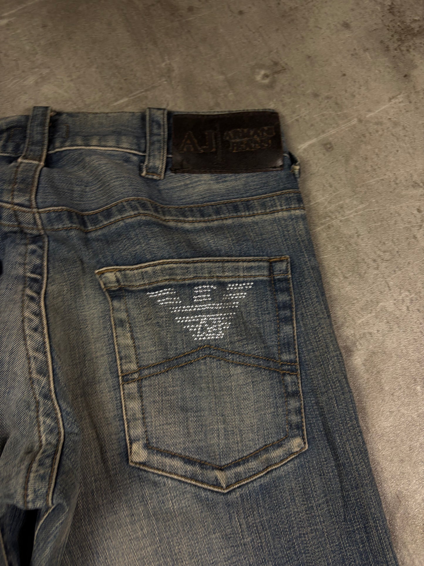 Armani Lowwaist Bootcut Jeans Y2k Vintage Pasha Style