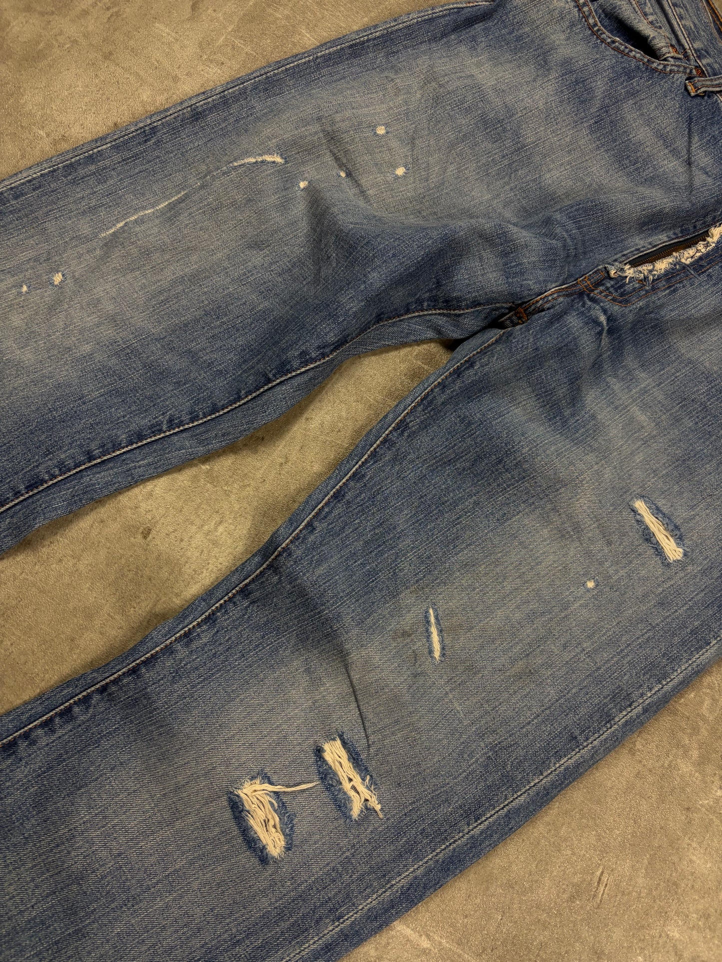 Levis 505 limited edition Rare Straight Fit Flared Jeans