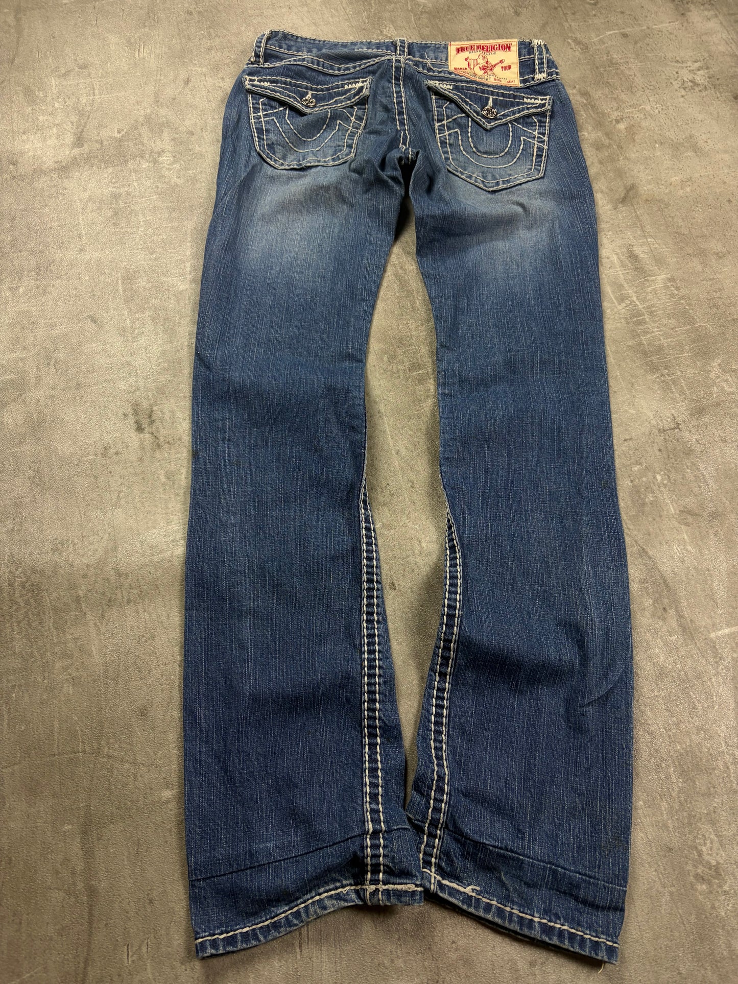 Vintage True Religion Y2k Lowwaist Jeans Flared
