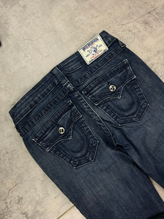 True Religion Lowwaist Bootcut Y2k Glitzer Jeans