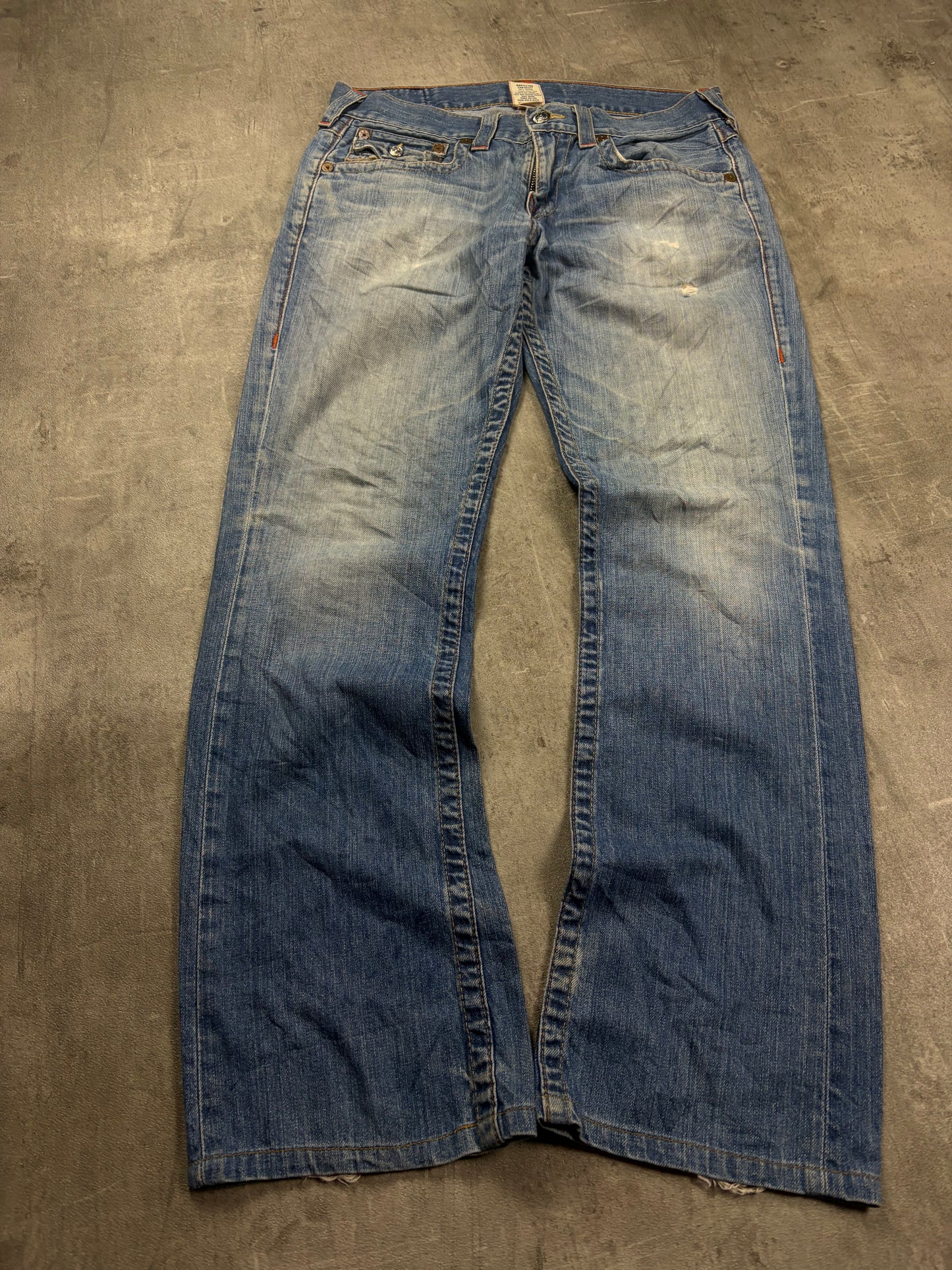 Vintage Bootcut Baggy True Religion Jeans