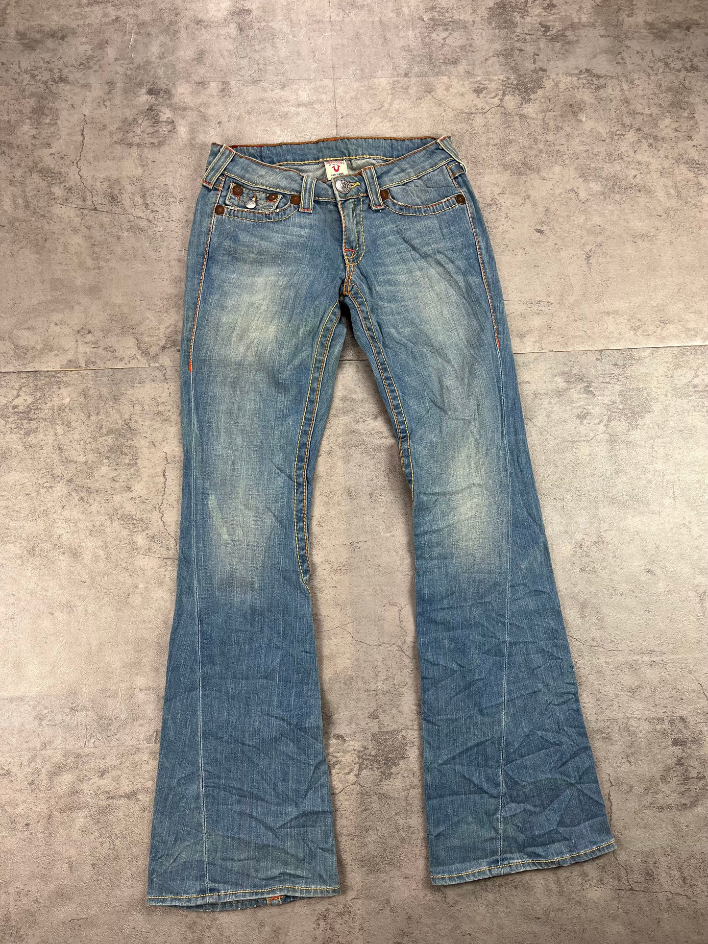Vintage Frauen True Religion Bootcut Jeans
