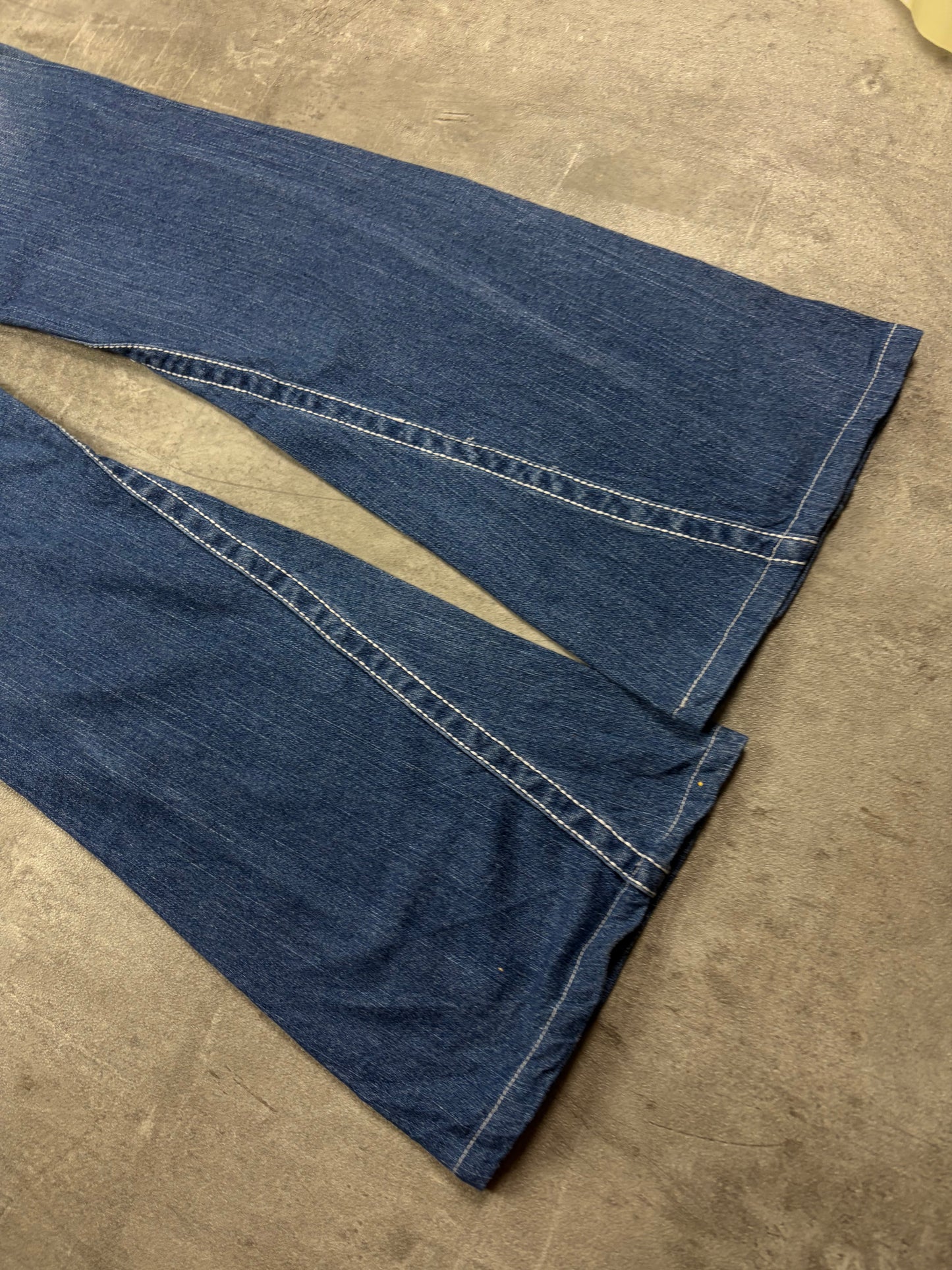 True Religion Low Rise Flared Jeans Vintage