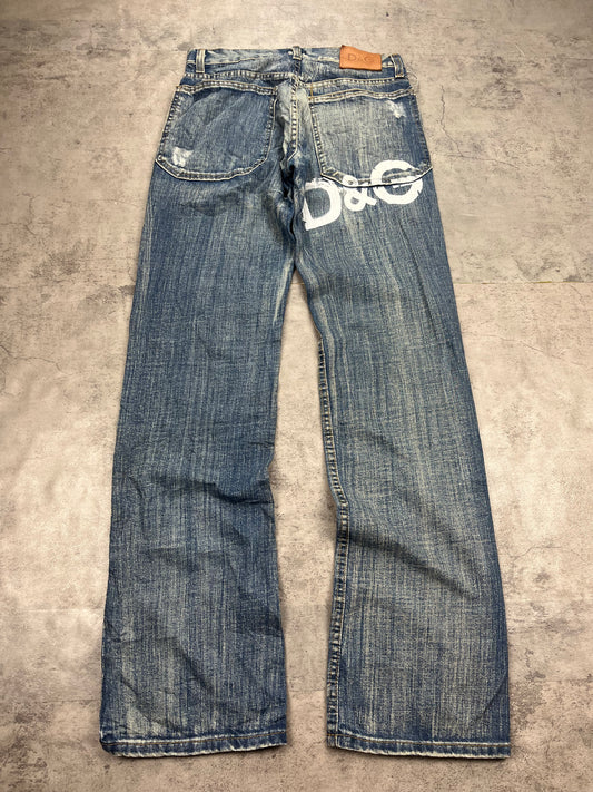 Vintage Y2k Dolce & Gabana Straight Jeans
