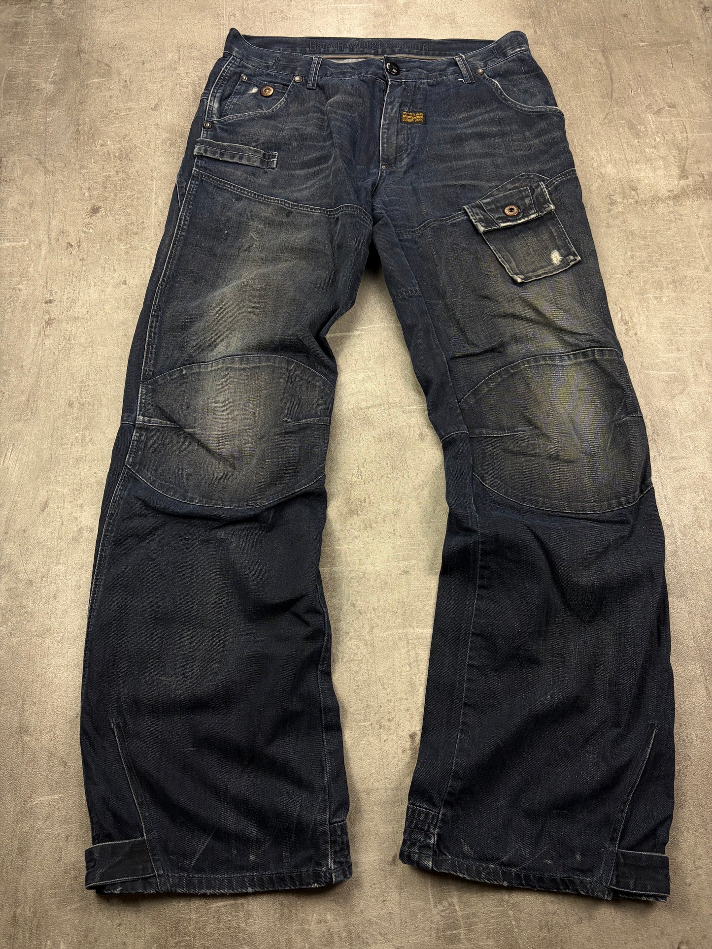 G-Star Jeans Vintage Wide Leg Denim