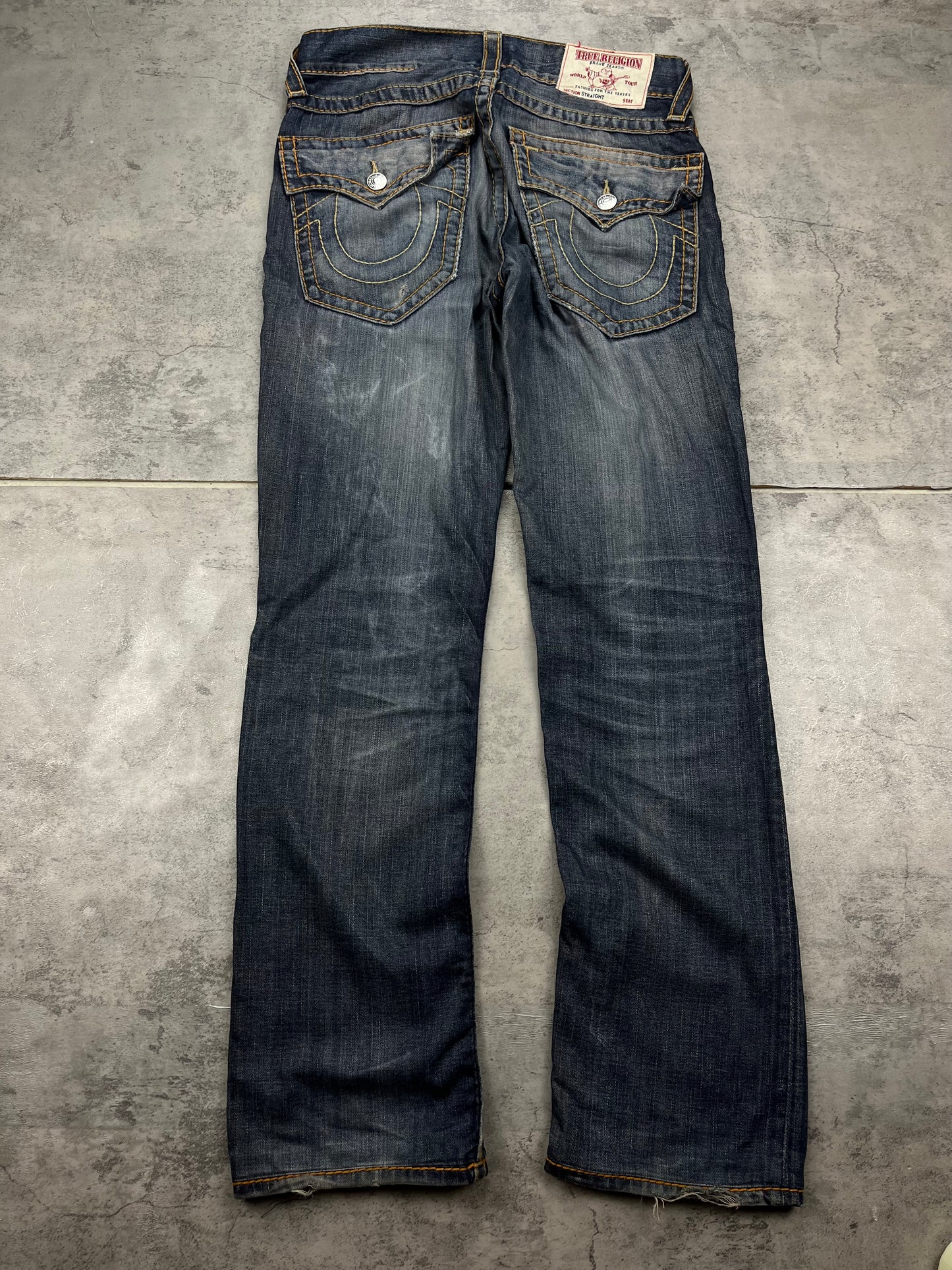 True Religion Vintage Y2k Straight Baggy Jeans