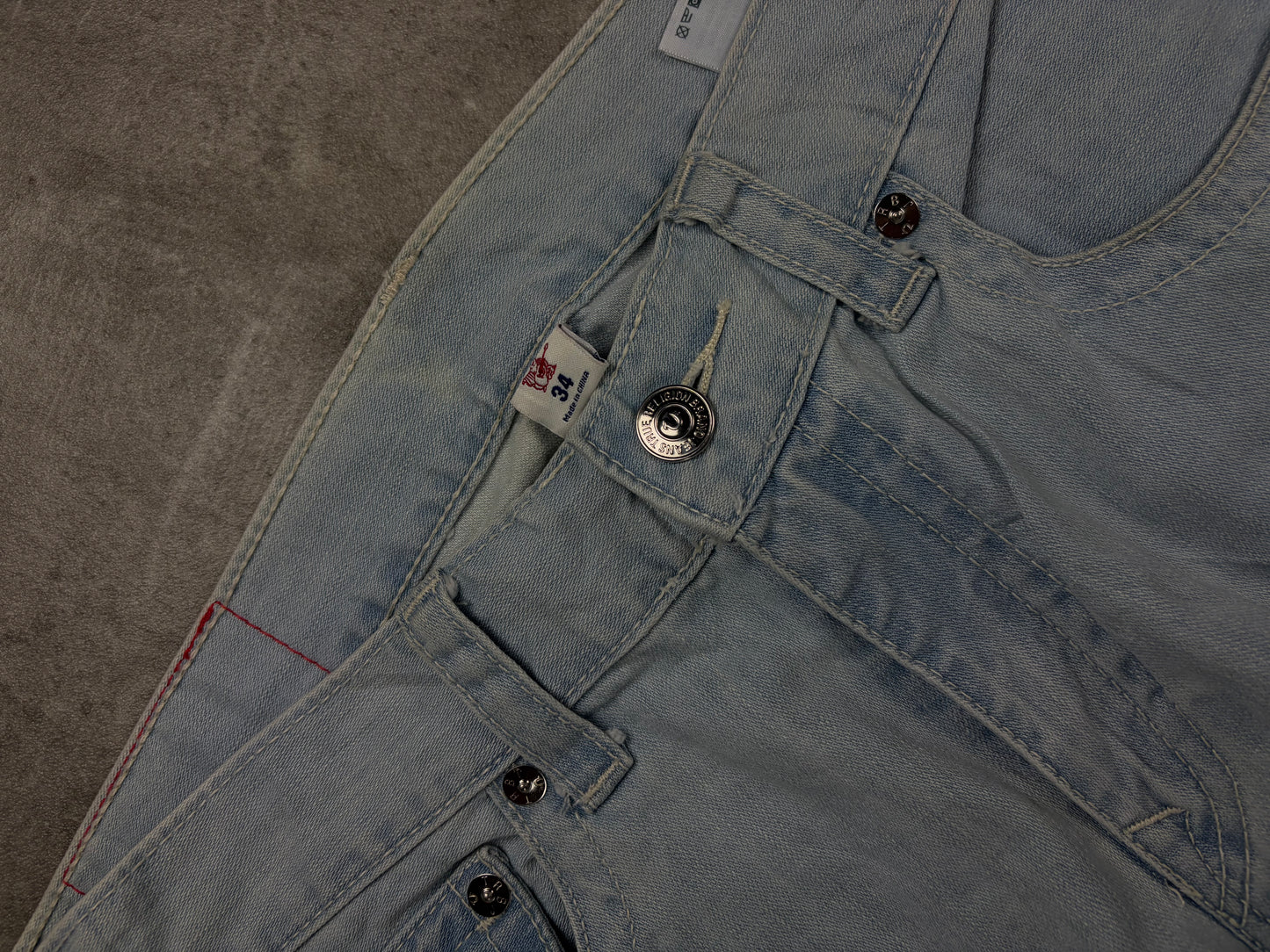 True Religion Jeans Herren Baggy Y2K