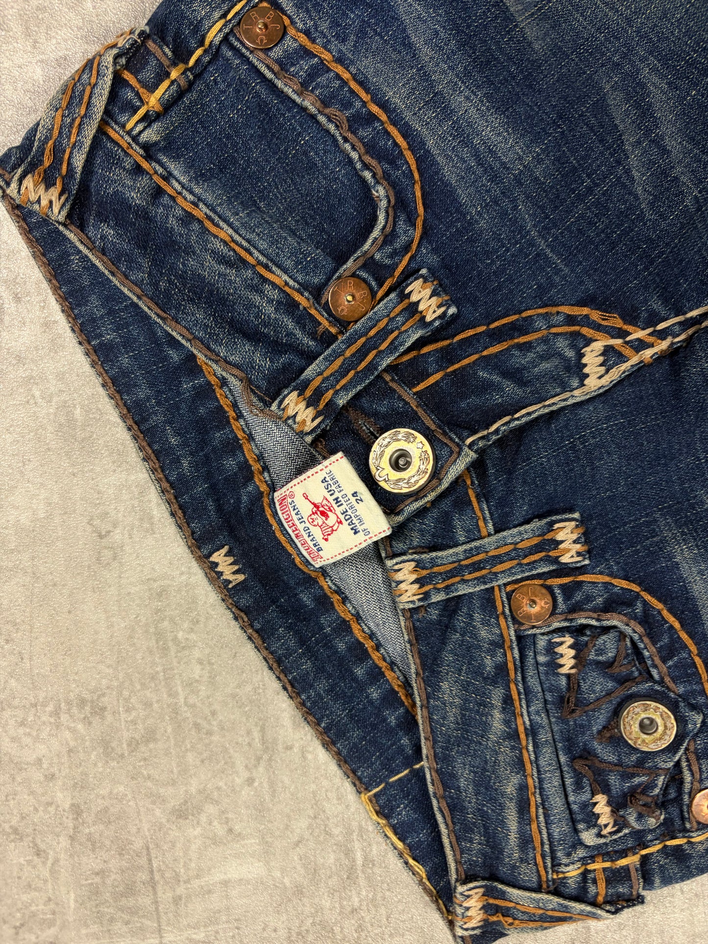 true religion jeans vintage low waist bootcut y2k