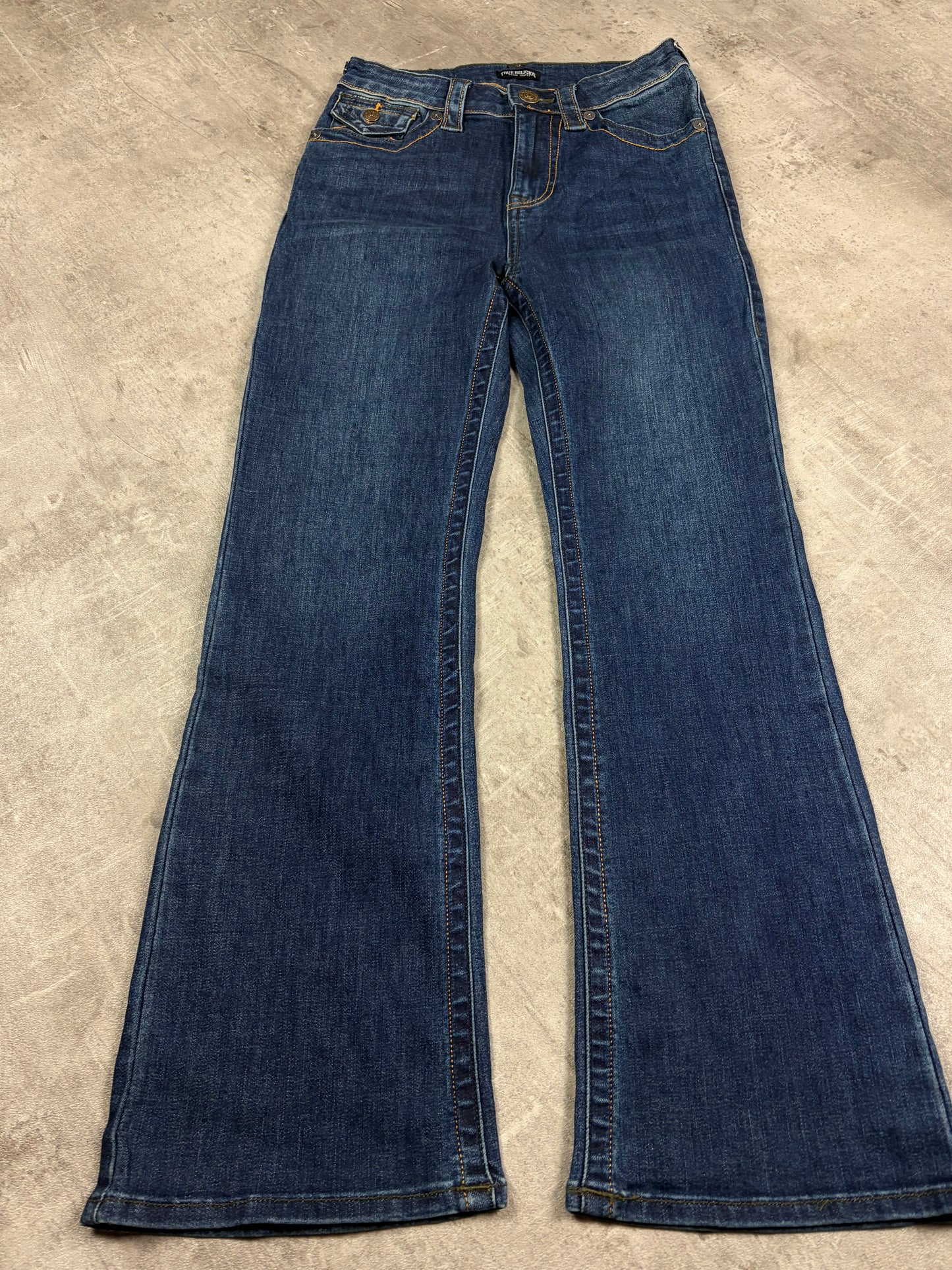 True Religion Vintage Low Rise Bootcut Denim