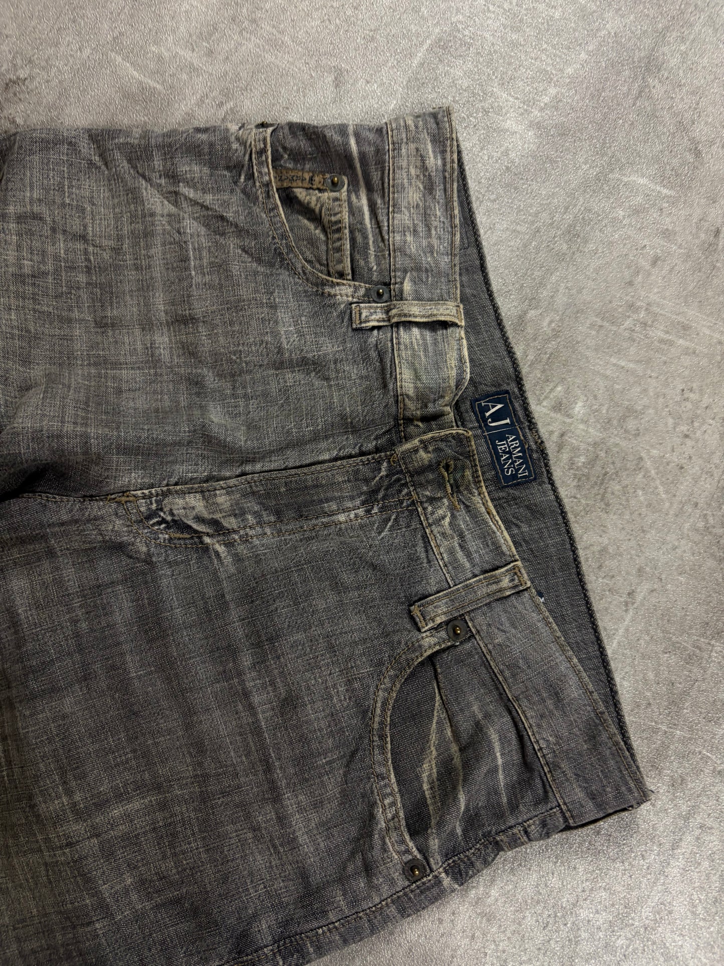 Armani Lowwaist Y2k Flared Jeans