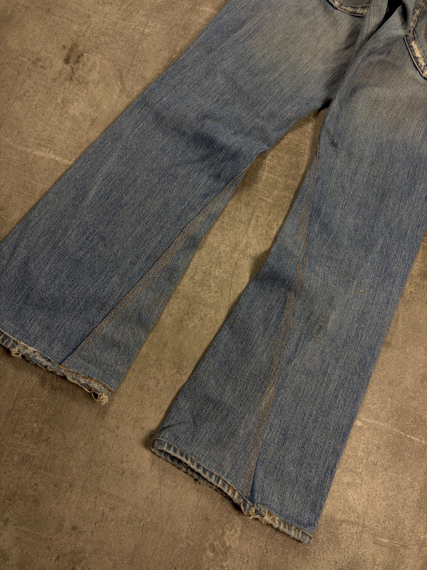 True Religion Flared Low Waist Jeans