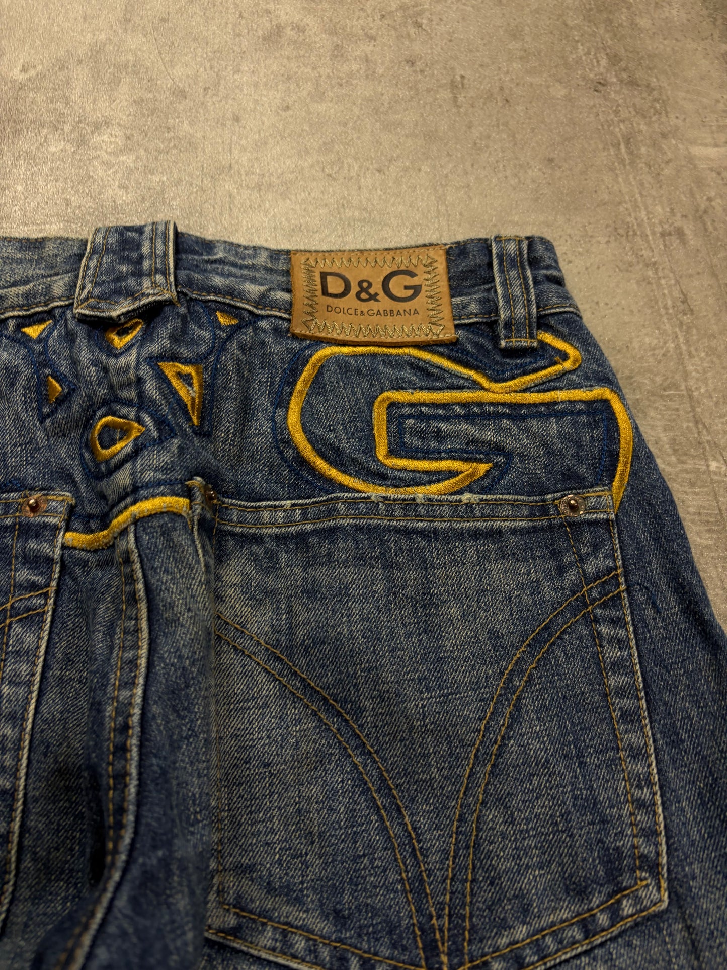 Dolce Gabbana 2000er Pasha Style Straight Fit Jeans