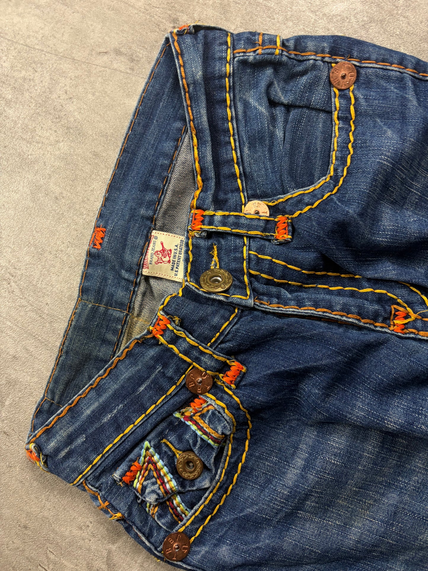 Vintage Bootcut True Religion Y2k Baggy Jeans Denim