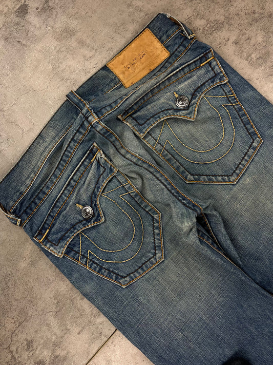 Vintage Baggy True Religion Y2k Jeans