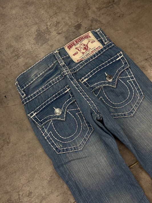 Vintage True Religion Straight Baggy Jeans Y2k