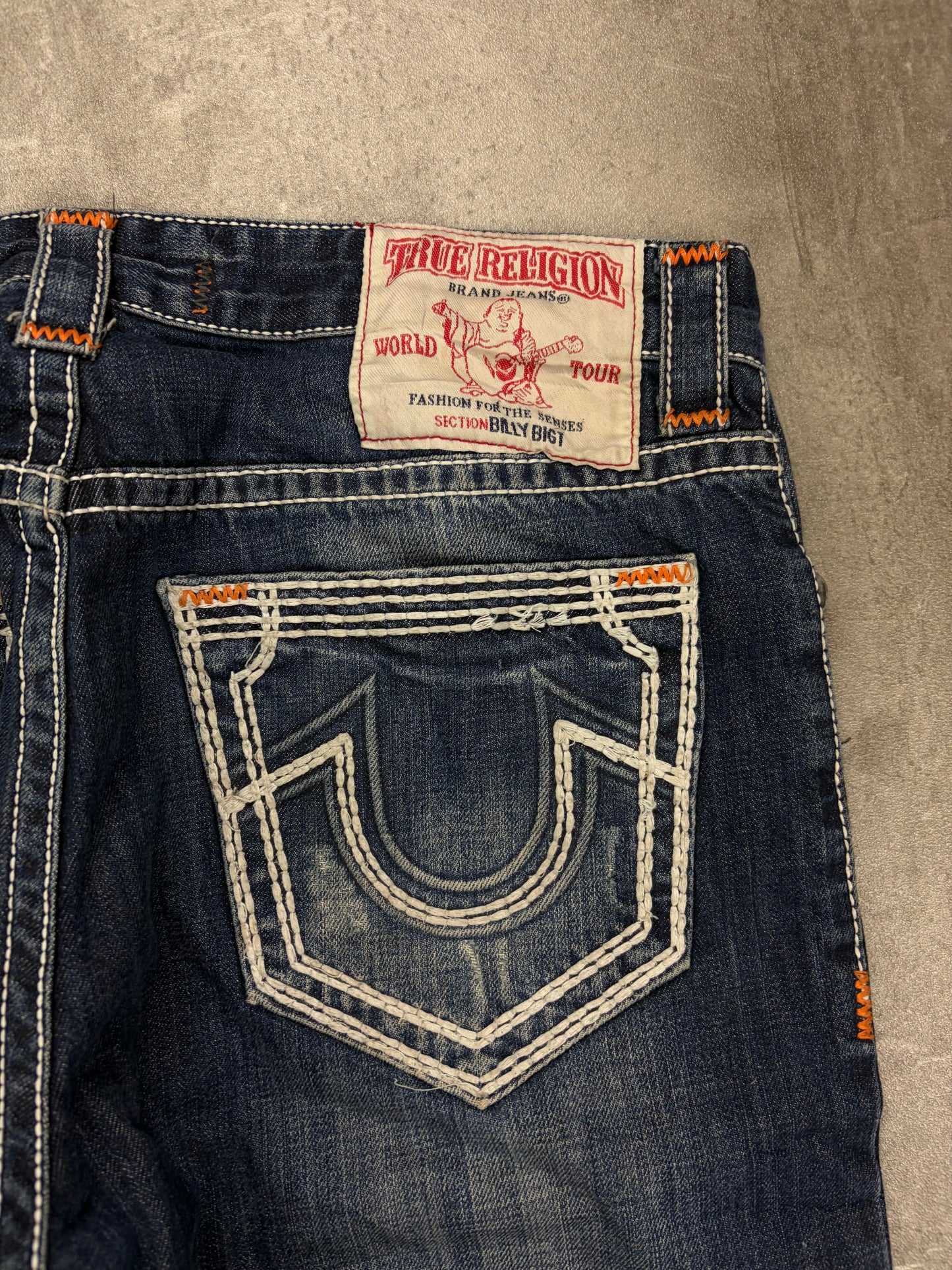 True Religion Jeans Y2K Herren Baggy