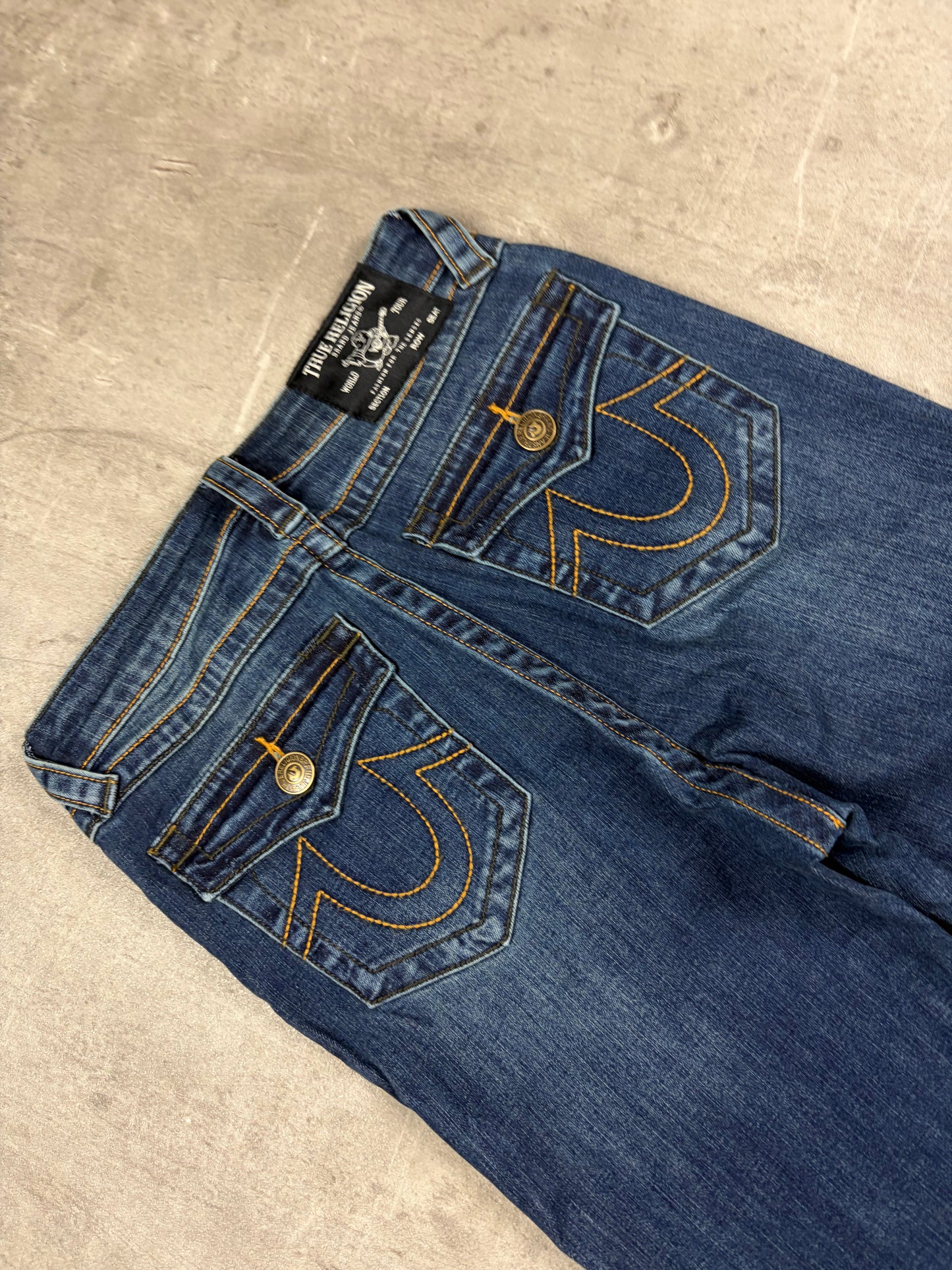 Vintage Y2K True Religion Bootcut Flared Low Waist Jeans