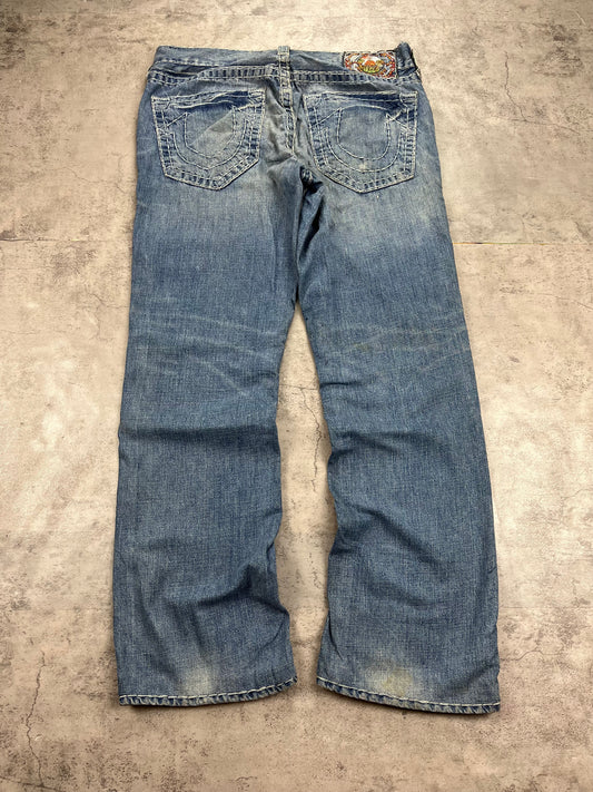 Rare True Religion Grand Jeans Baggy Straight