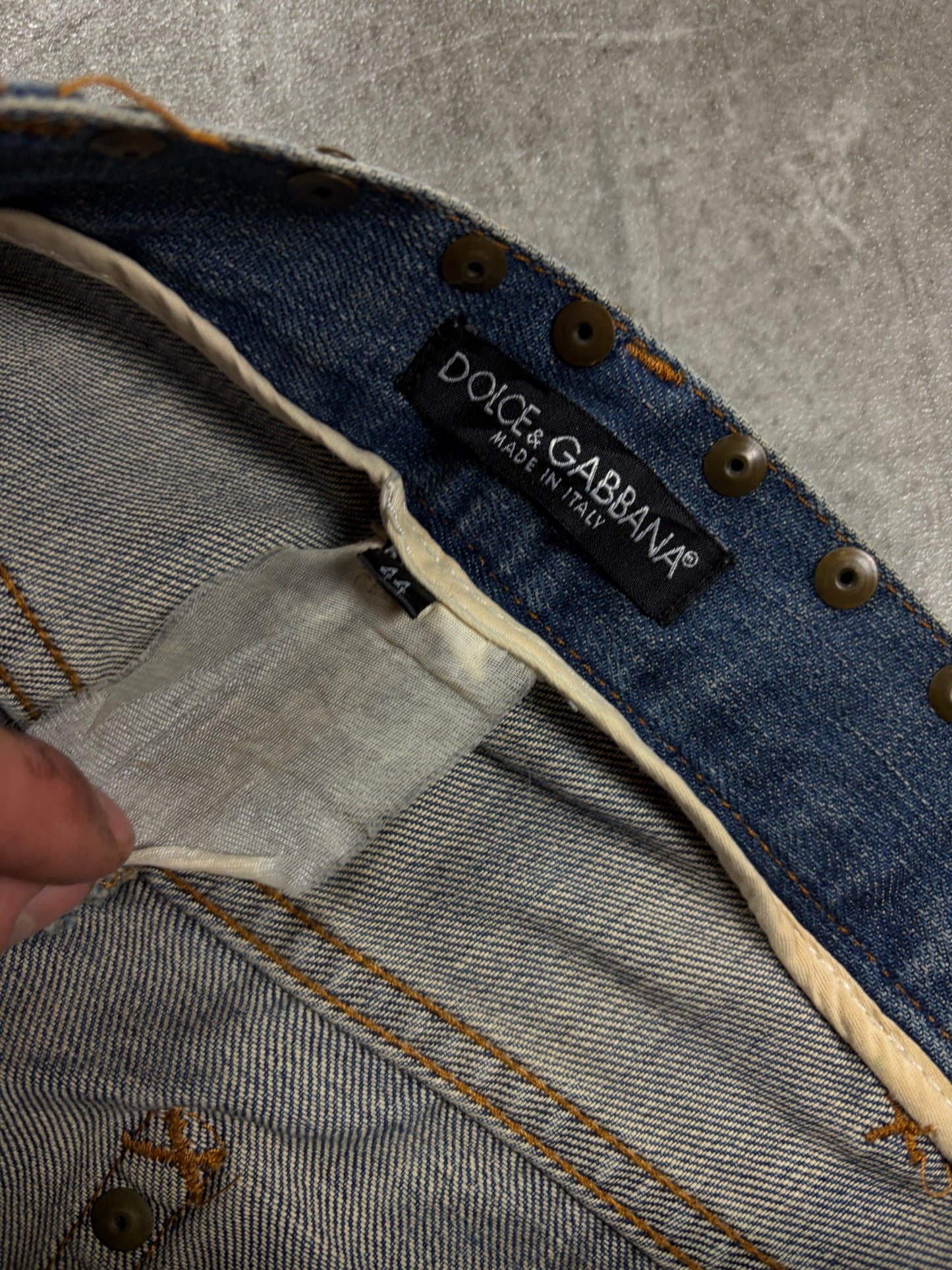 Vintage Dolce Gabbana Straight Jeans