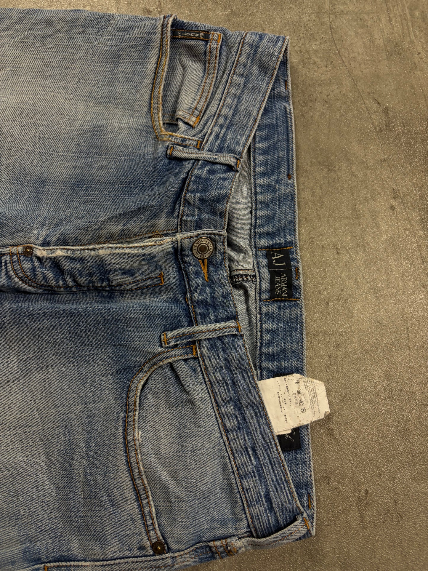 Armani Vintage Baggy Jeans Pasha Style