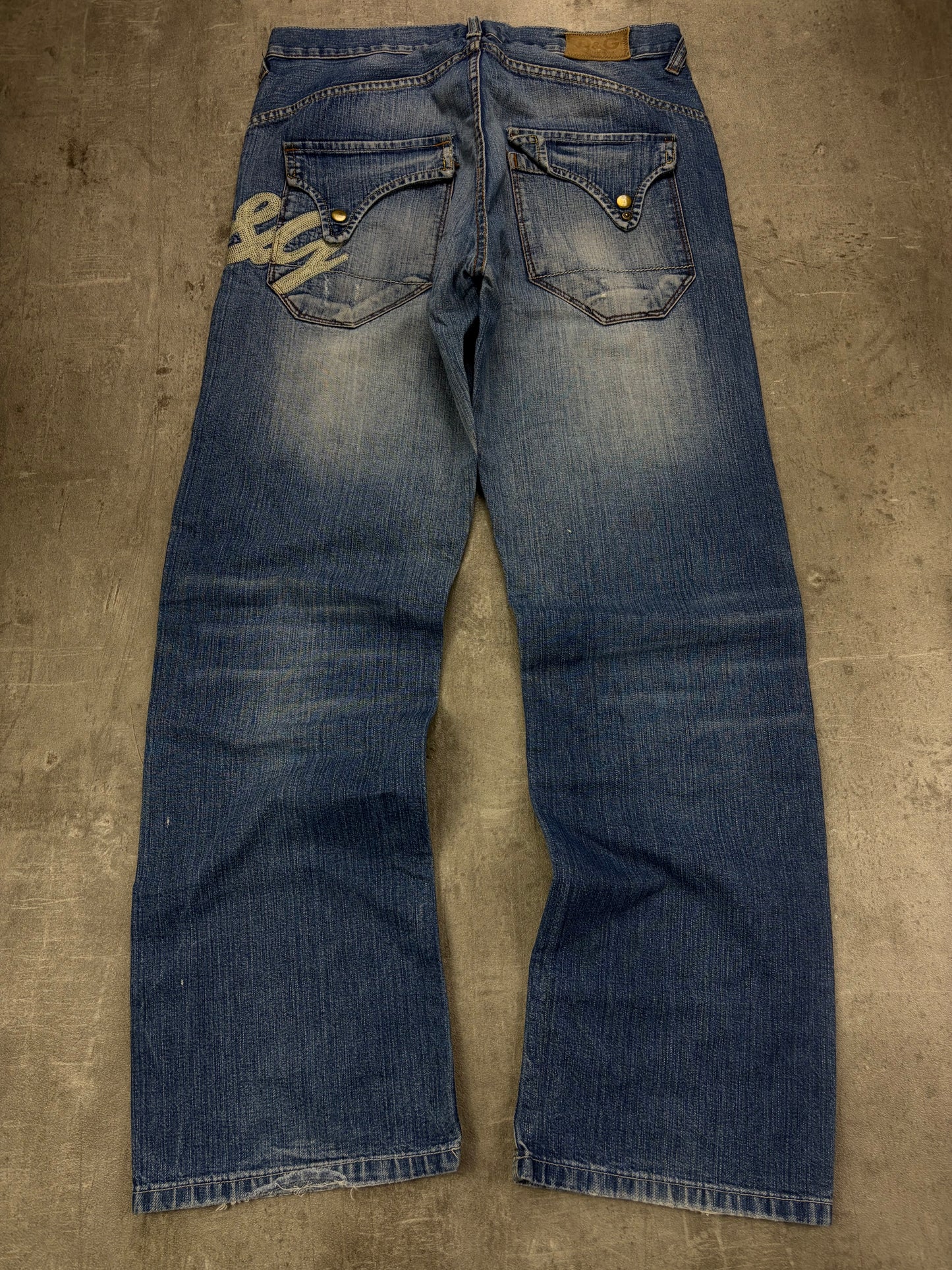 Dolce Gabbana Jeans Vintage Baggy Back Logo