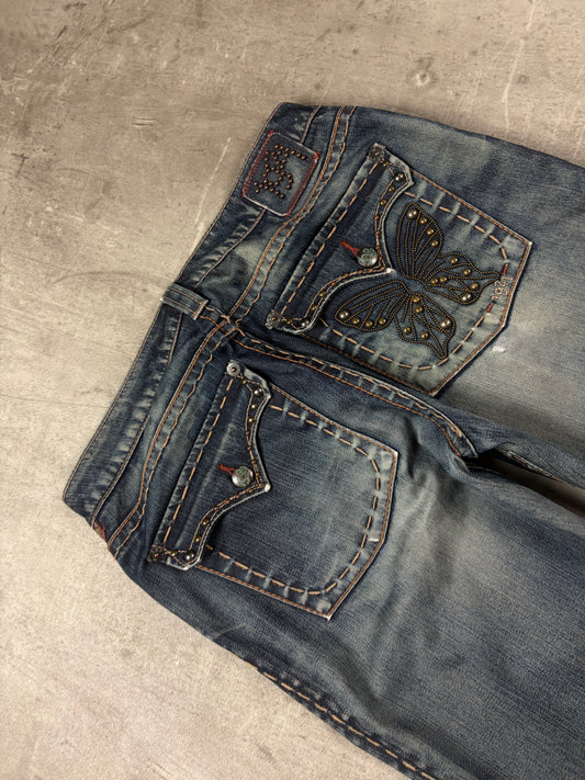 Miss me style Y2k Lowwaist, Bootcut Jeans