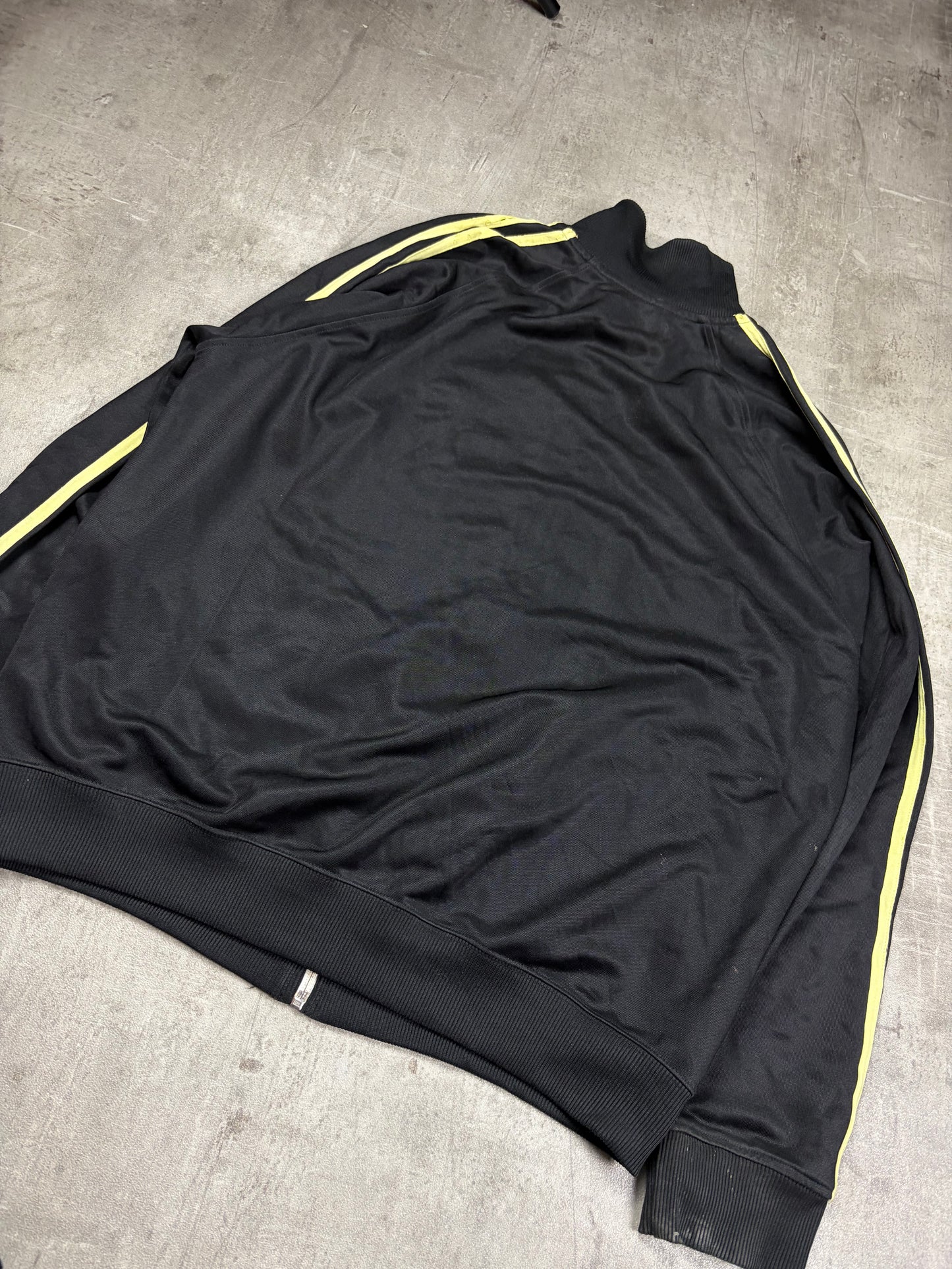 Fred Perry Schwarz Gelb Casual Trainingsjacke