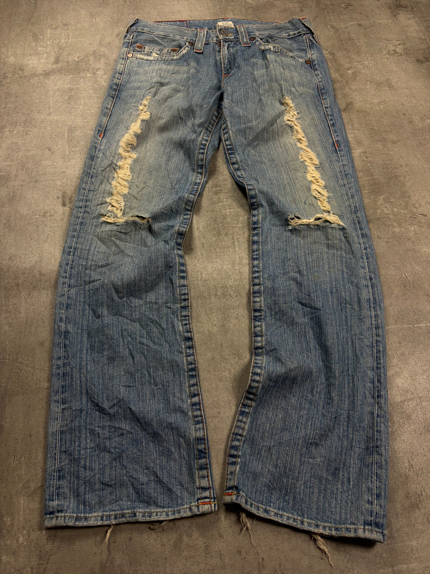 True Religion y2k flared jeans Baggy Pasha Style