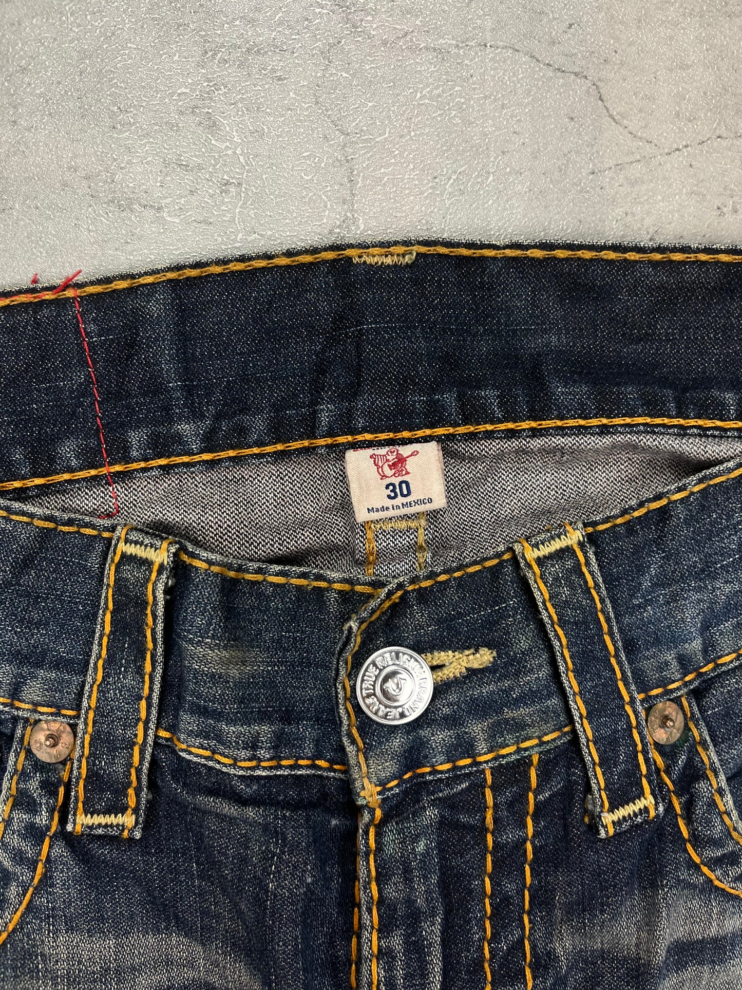 True Religion Vintage Y2k Straight Baggy Jeans
