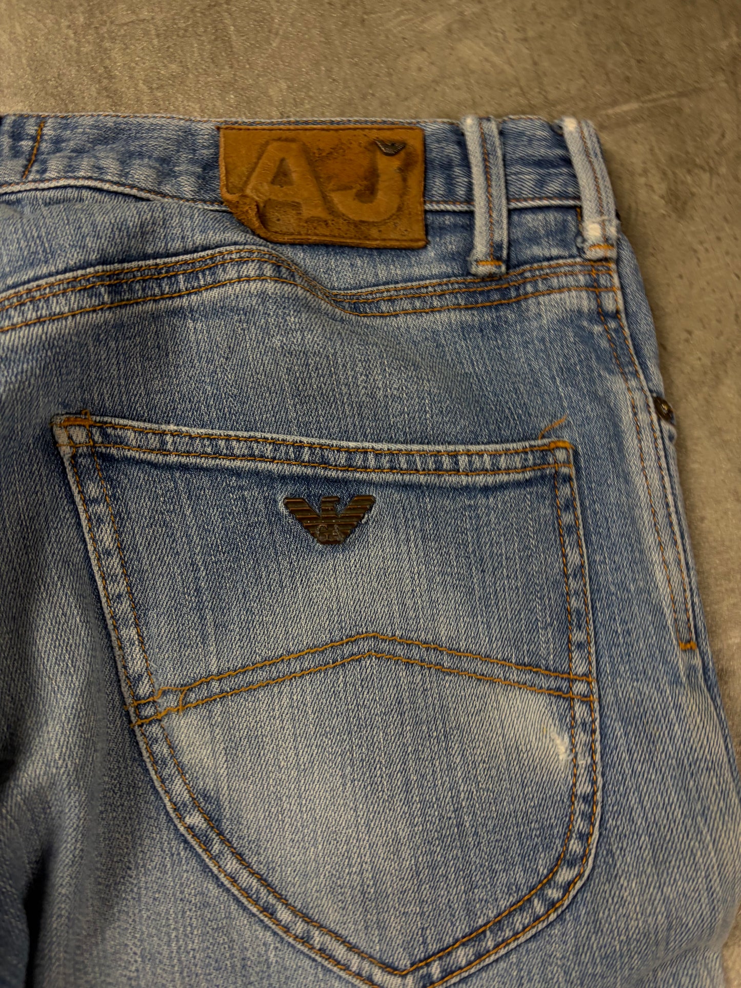 Armani Vintage Baggy Jeans Pasha Style