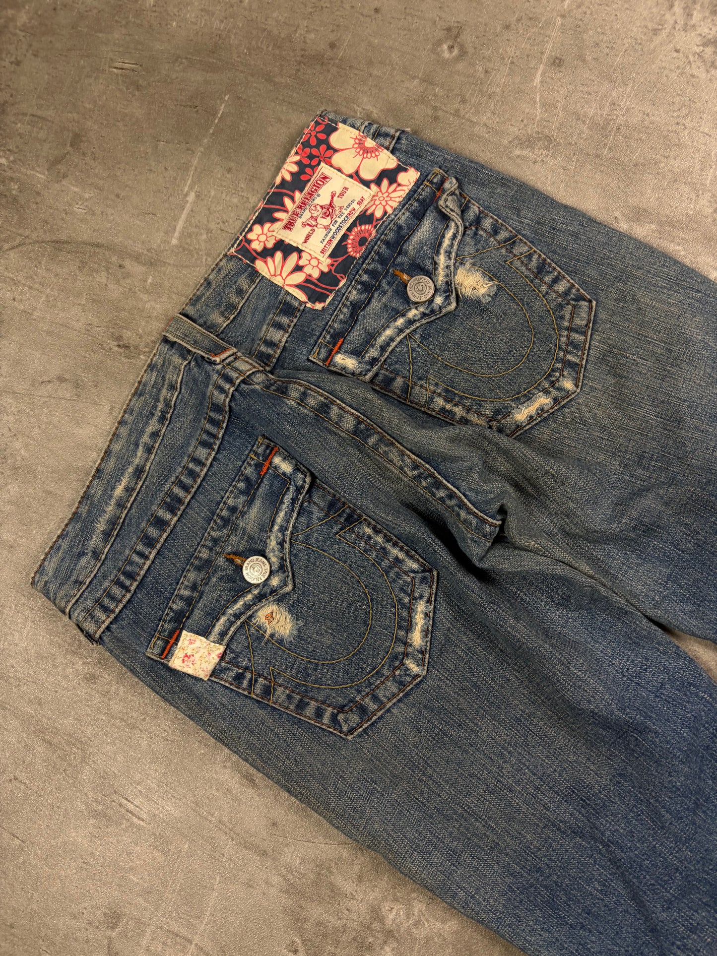 True Religion Lowwaist Y2K Jeans Bootcut