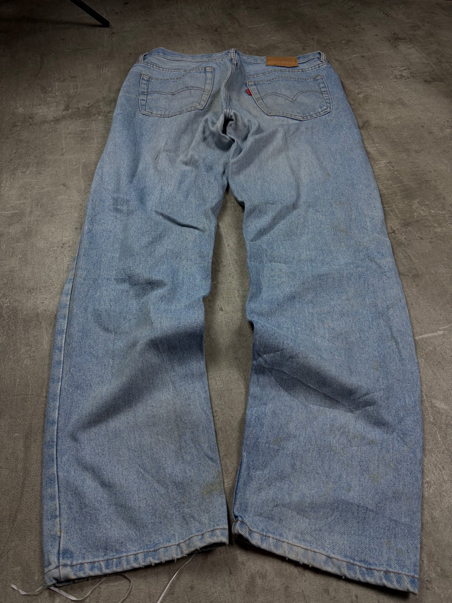 Levis 501 Straight Bootcut Jeans Herren Streetwear Fit