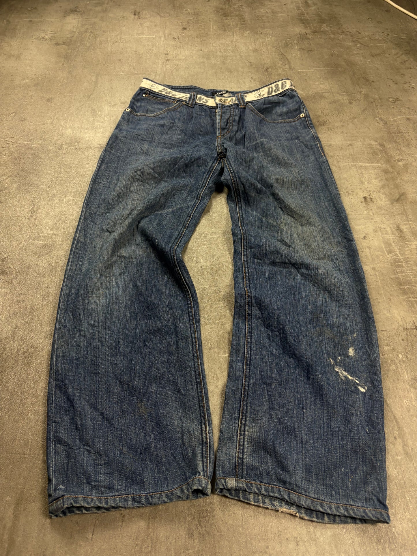Dolce Gabbana Herren Jeans Straight Bootcut Casual Streetwear