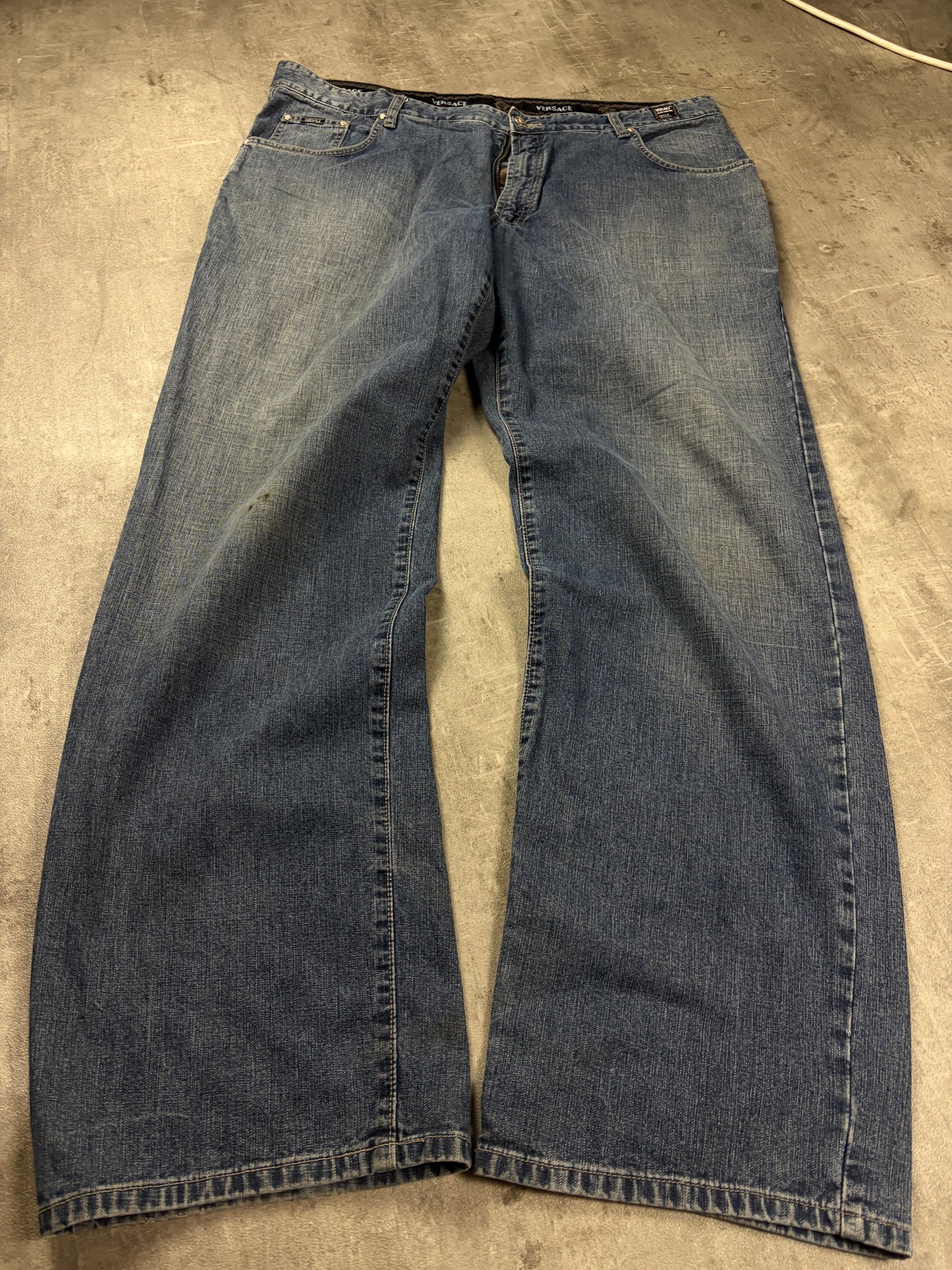 Versace Vintage Rare Baggy Jeans Pasha Style