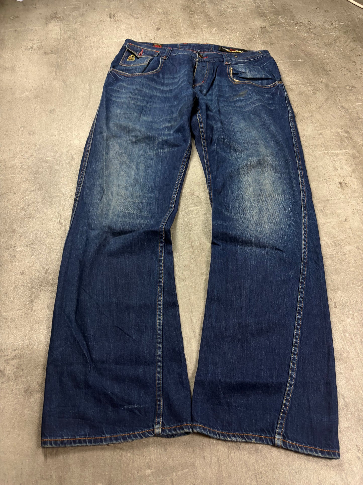 Japanese Washed Y2k denim Pasha Style