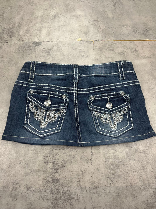Mini Vintage Y2k Jeans Rock