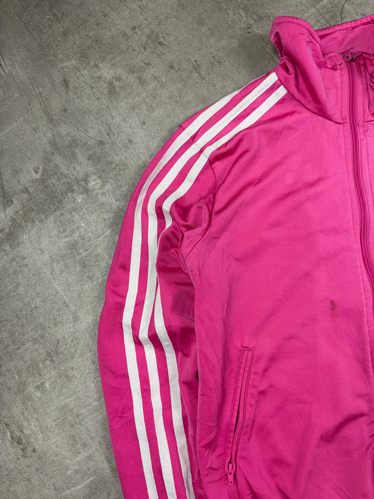 Vintage Adidas Firebird Jacke pink