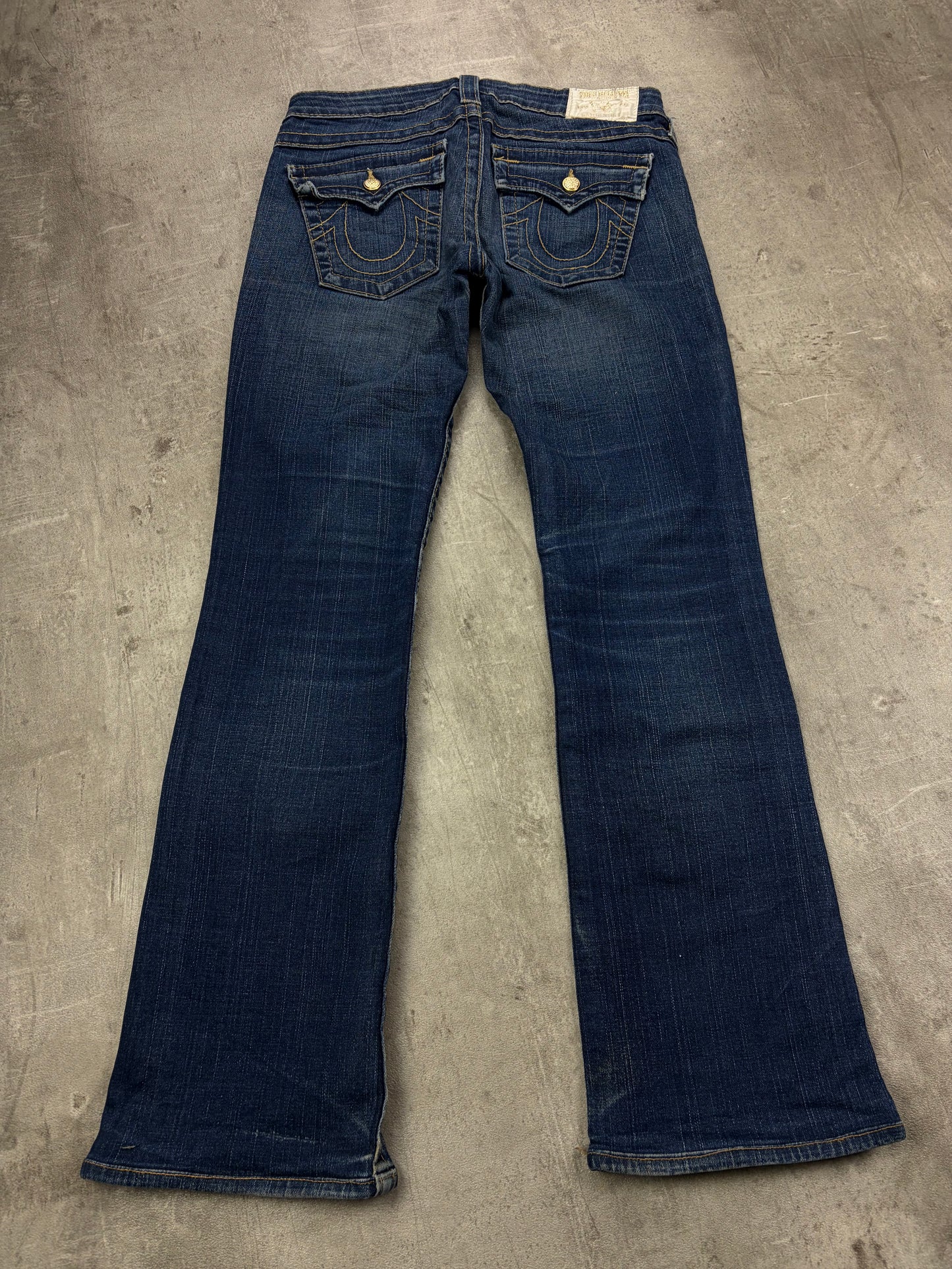 True Religion Jeans Low Waist Bootcut Vintage