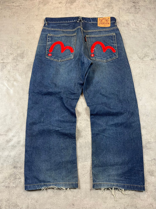 Vintage Evisu Baggy Jeans W34