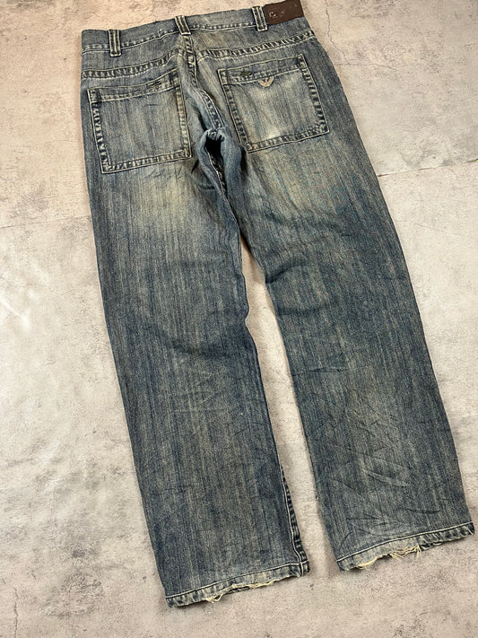 Vintage Y2k Armani Baggy Jeans W34