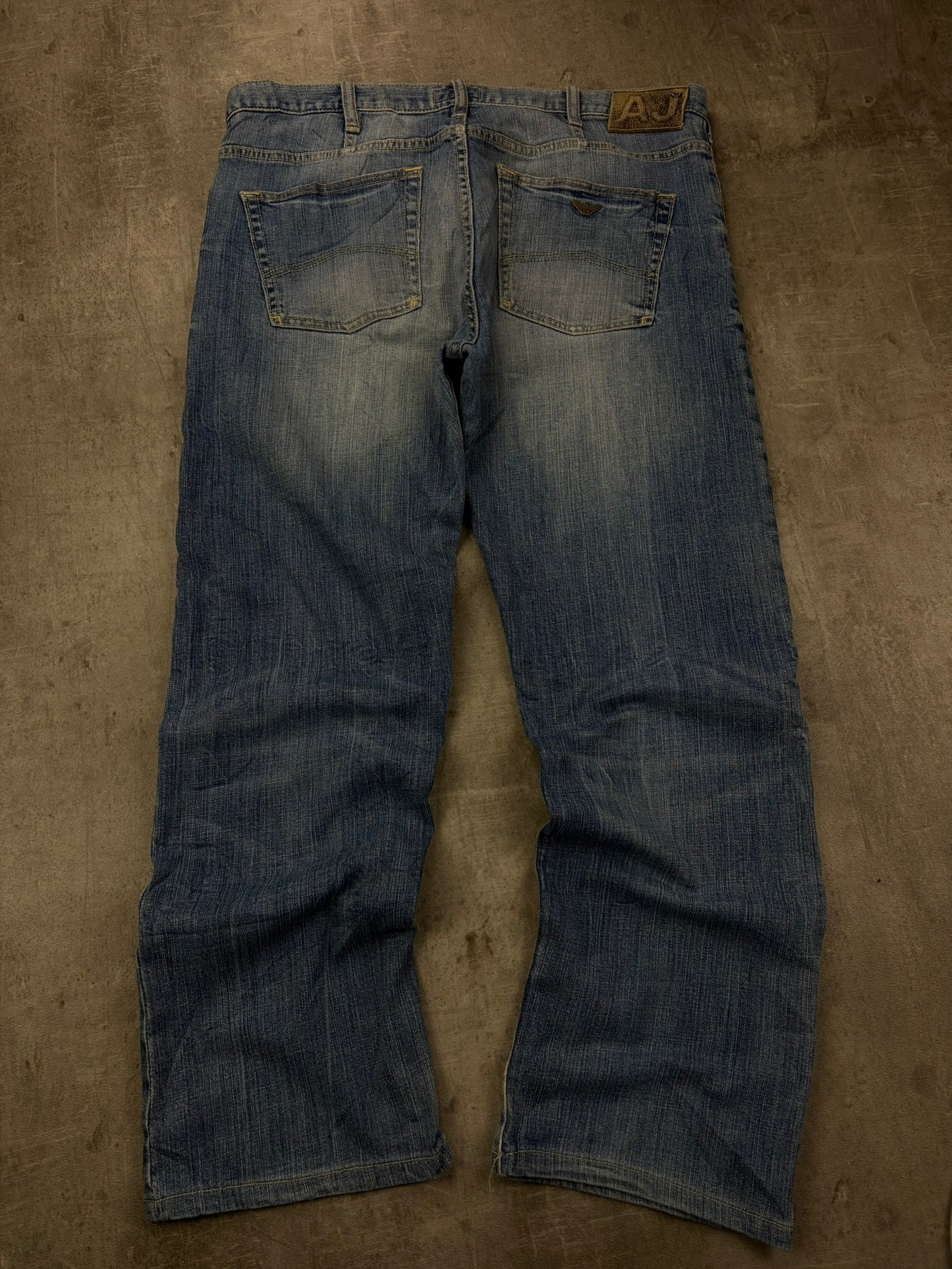 Armani Y2k Vintage Baggy Jeans Pasha Style