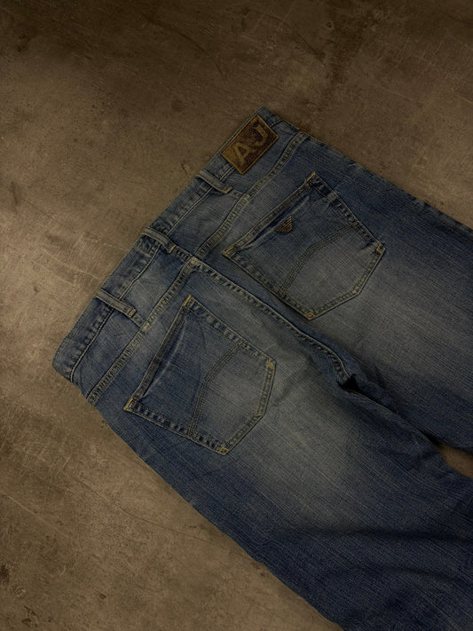 Armani Y2k Vintage Baggy Jeans Pasha Style