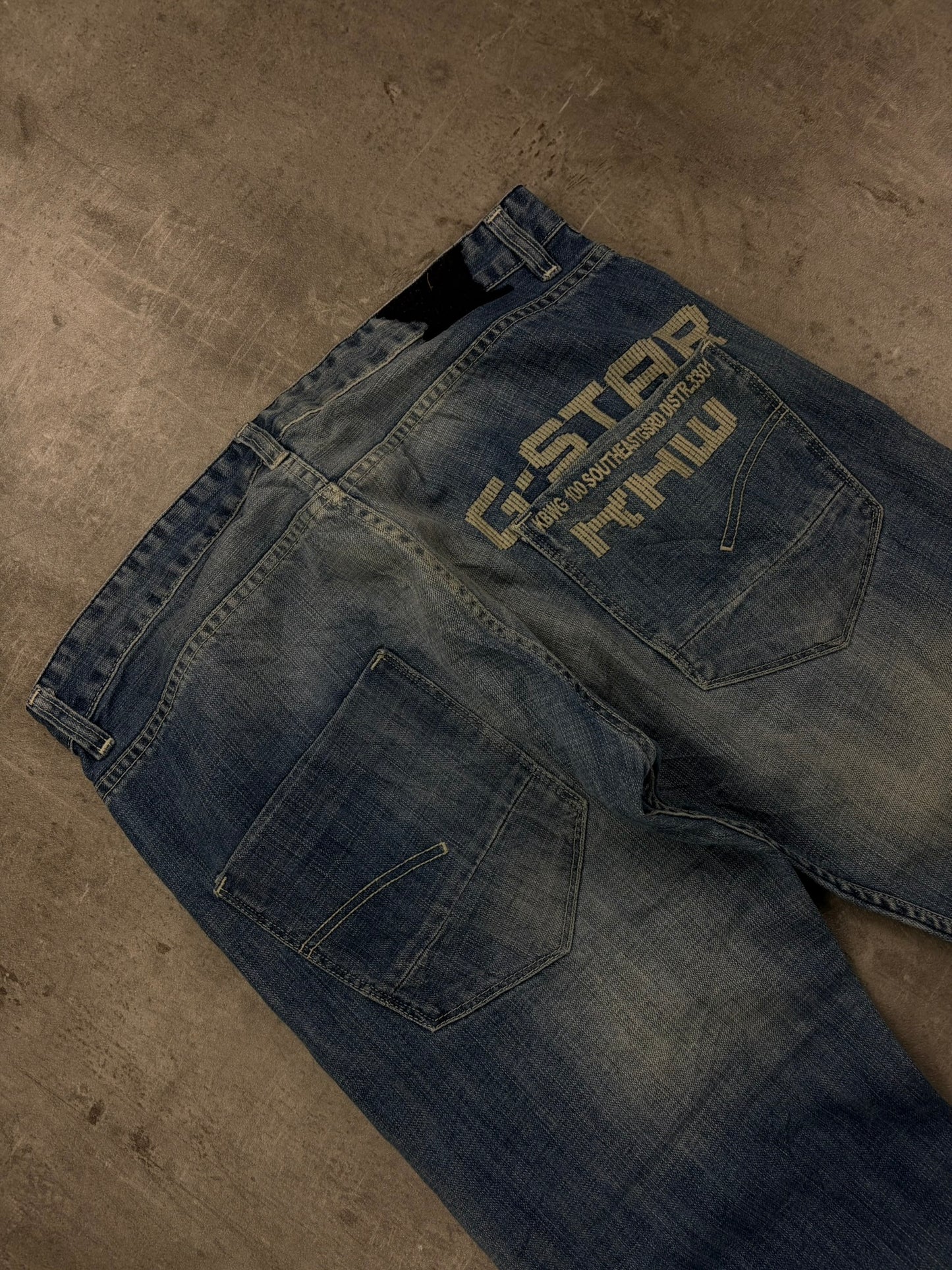 Vintage Y2K G-Star Jeans Baggy Flared