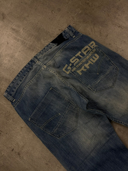 Vintage Y2K G-Star Jeans Baggy Flared