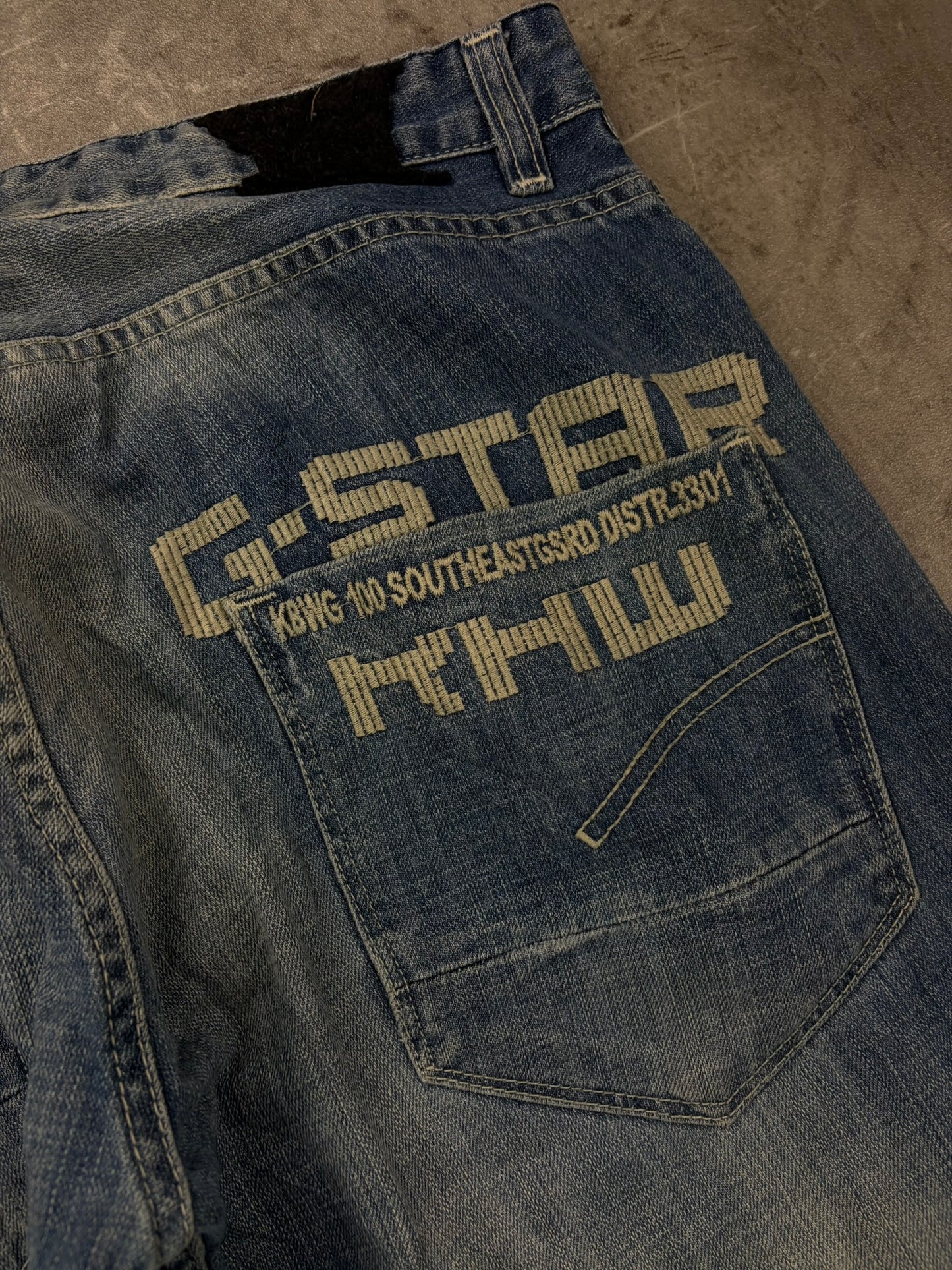 Vintage Y2K G-Star Jeans Baggy Flared